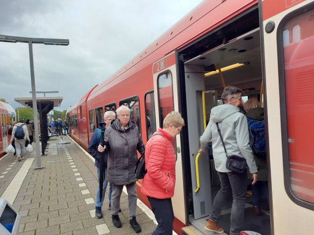 7 ... de trein naar Zutphen